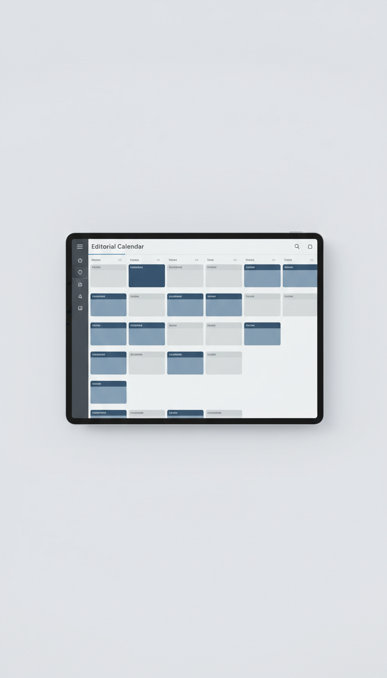 30-Day Content Calendar Template